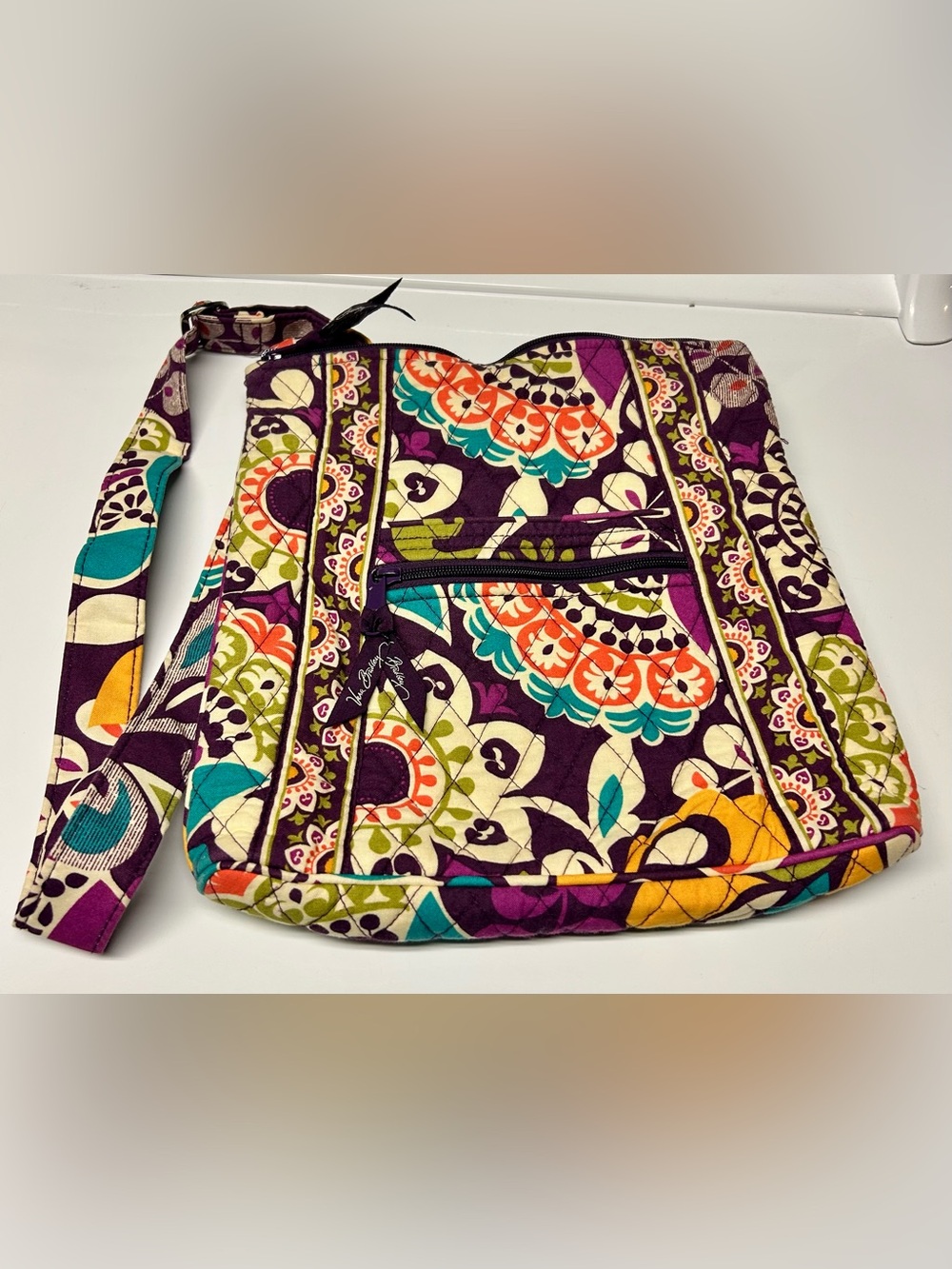 Vera Bradley Plum Crazy Hipster